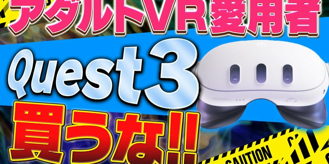 ただし、VRのエッッ!なゲームが目的なら買え！最高な体験が待っている！【Quest3】